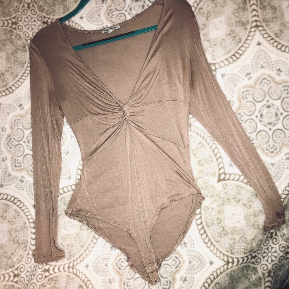 Beige Bodysuit